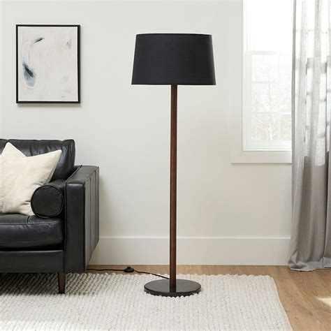 Arvo Floor Lamp - Black | Black floor lamp, Floor lamp black shade ...