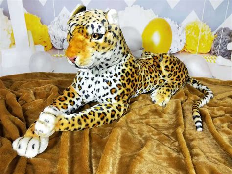 Big Leopard Plush | Lifelike Stuffed Animal Pillow [ Free Shipping ]
