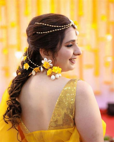 Shop Yellow Sequin Organza Ruffled Saree - Lavanya The Label