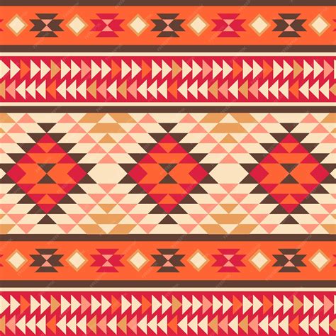 Traditional Native American Art Pattern