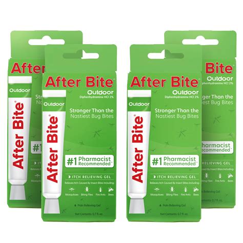 After Bite Outdoor Antihistamine Gel, Powerful Insect Bite & Sting ...