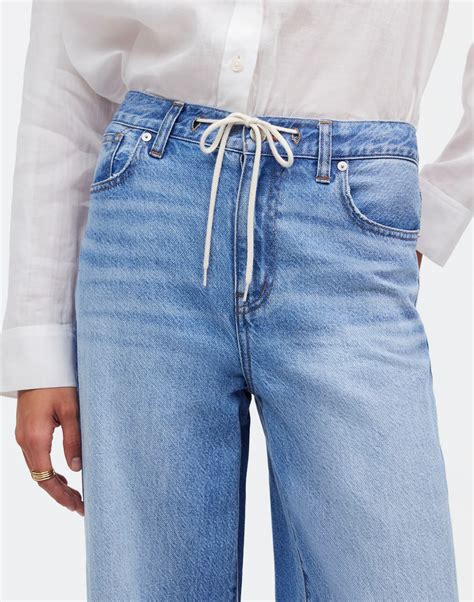 Superwide-Leg Jeans: Drawstring Edition | Madewell
