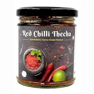 Red Chilli Thecha - Spicy Maharashtrian Condiment (250g) | iCottage ...