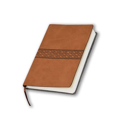 COI Brown A5 Undated Faux Leather Unique And Stylish Conference Planner ...