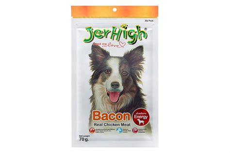 JerHigh Bacon real chicken Meat 70G : Amazon.in: Pet Supplies