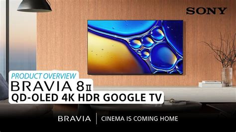 Sony India Launches Bravia 8 II QD-OLED TV Series with XR Processor and ...