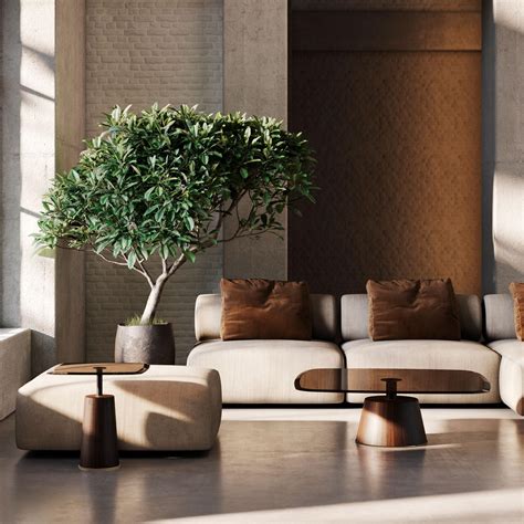 Contemporary Modular System, Black Steel / Water Repellent Velvet For ...