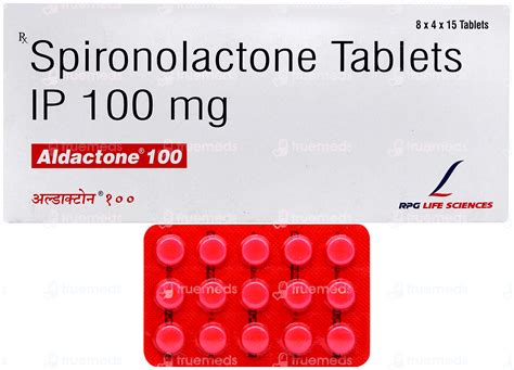 Aldactone 100 MG | Order Aldactone 100 MG Tablet Online at Truemeds