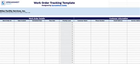 Image result for Using Excel for Tracking Work Order