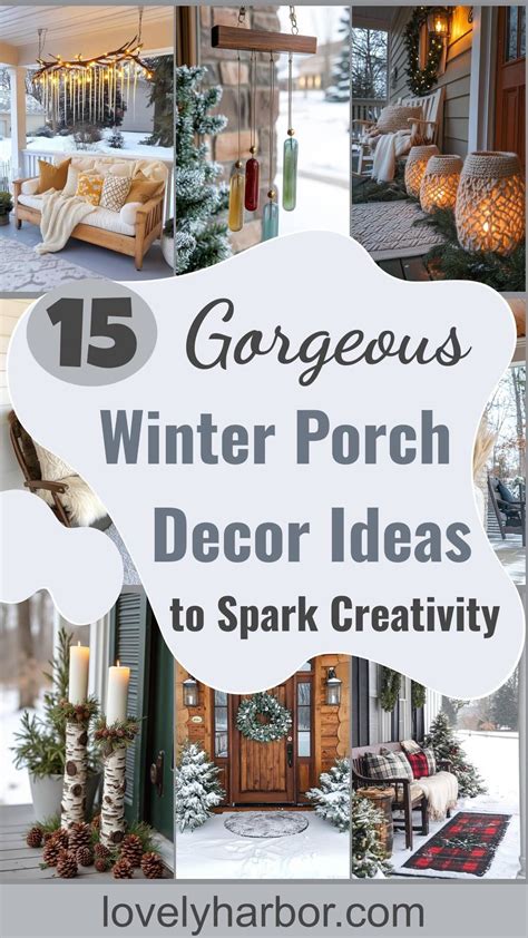 15 Gorgeous Winter Porch Decor Ideas To Spark Your Creativity | Winter ...