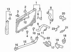 2006 Mitsubishi Galant Parts by Radiator Components For 2006 Mitsubishi Galant Es 2006 Mitsubishi Galant Parts