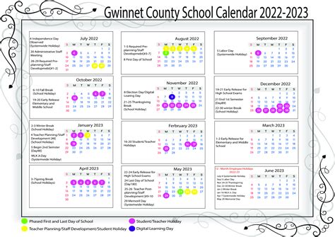 Gcps Calendar 24 25 - Printable Calendars AT A GLANCE