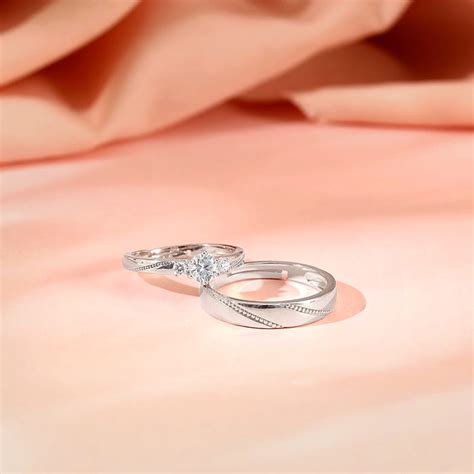 Silver We Are Together Couple Rings | Rings | AllJewellery