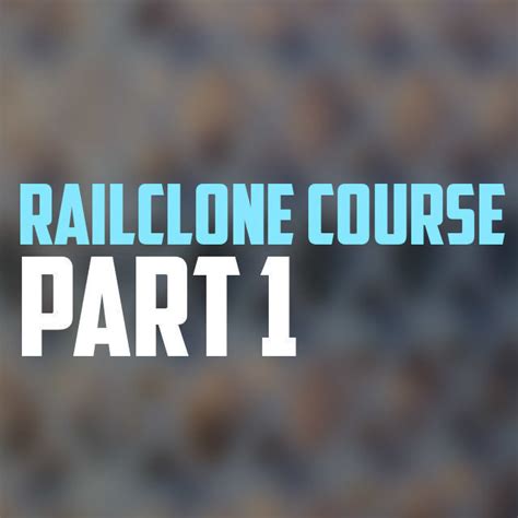 Image result for RailClone Tutorials