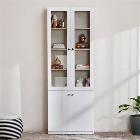 Buy Alps 2-Door Book Cabinet - White from Home Centre at just INR 19997.0