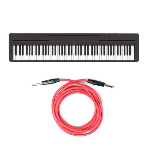 Yamaha P45 88 Key Digital Piano with Bajaao Standard Instrument Cable ...