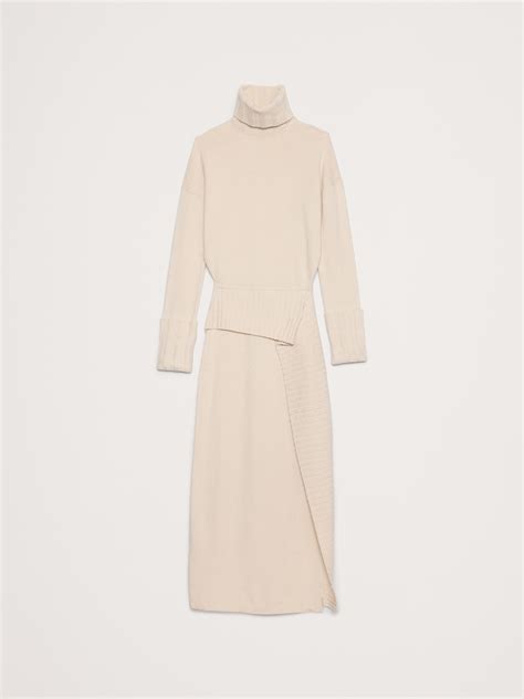 Merino-Cotton Maxi Sweater Dress | Banana Republic
