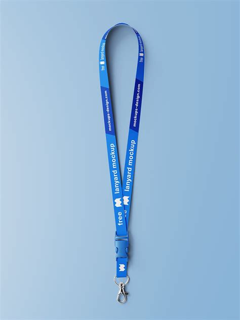 Free Neck Strap ID Card Lanyard Mockup PSD Set - Good Mockups