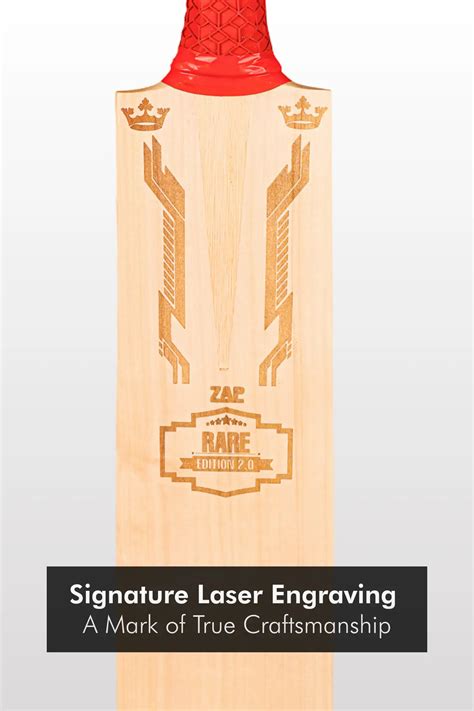 ZAP Signature Rare Edition 2.0 Premium Willow Bat – ZAP Cricket
