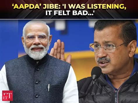 Delhi Election 2025 | ‘AAPDA’ jibe: 'I was listening, it felt bad ...