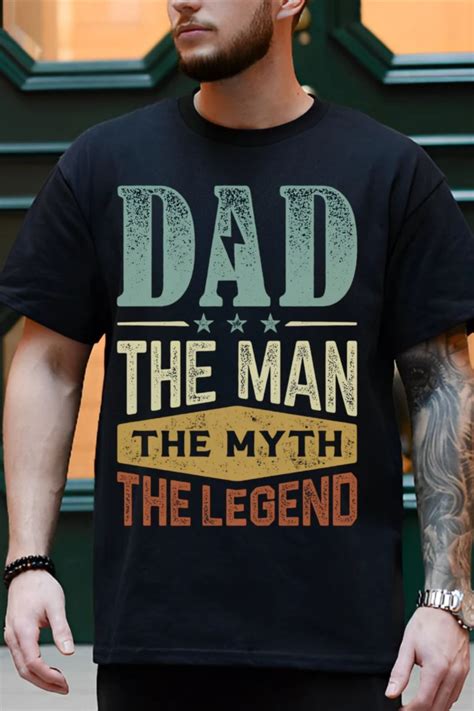 Dad the MAN the MYTH the LEGEND T-shirt Father's Day - Etsy | Father's ...