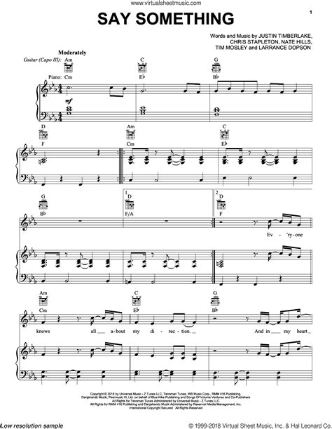 Image result for Say Something Piano Tutorial