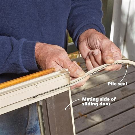 How To Install Weather Stripping On A Sliding Glass Door - Glass Door Ideas