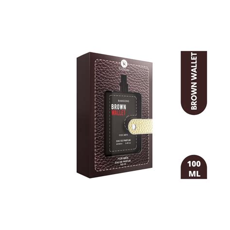 Shop Ramsons Brown Wallet Eau De Parfum For Men 100ml at bellegirl ...
