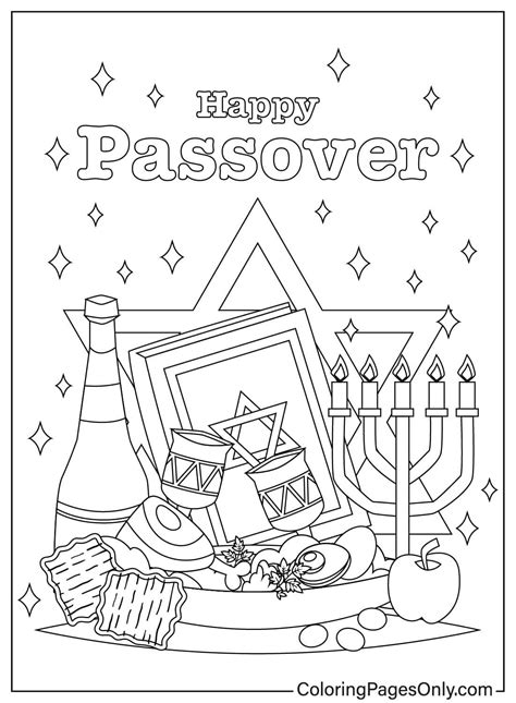 50+ Passover Coloring Pages - Free Printable PDF & Online Coloring ...
