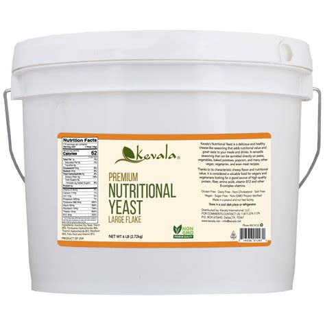 Nutritional Yeast 6 lb - BULK – Kevala