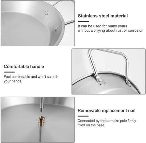 Buy BBQ Vertical Skewer, Grill Stainless Steel Barbecue Spit Stand ...