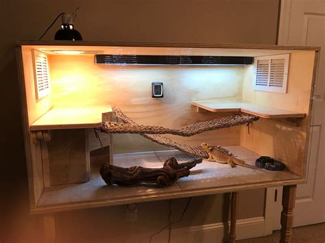 DIY bearded dragon enclosure #beardeddragondiy | Diy bearded dragon ...