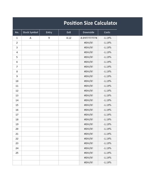 Image result for TOS Script Stock Position Size Calculator