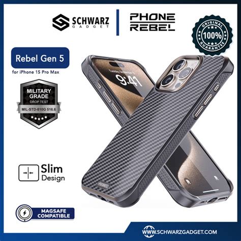 Jual Phone Rebel Gen 5 Magsafe Full Case iPhone 15 Pro / 15 Pro Max ...