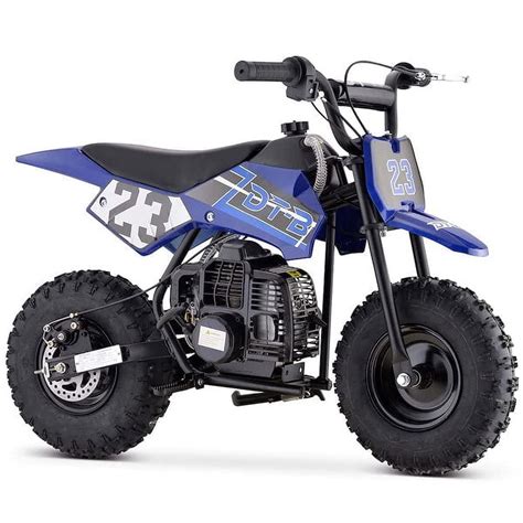 Kids Mini 50CC Gas Dirt Bike, 2 Stroke Ride, EPA Approved, 20MPH Max ...