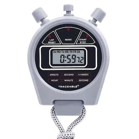 Digi-Sense Traceable Lightweight Digital Stopwatch 94460-06 | Zoro