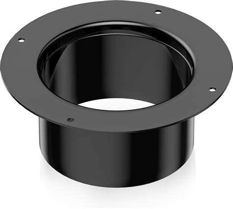 HVAC OV 2pack 6" Inch Duct Flange for 6" Inch Pipe with Wall Mount ...