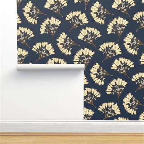 Blumen, Jugendstil, Art Deco, elegant, Fächer, Blume, Ventilator ...