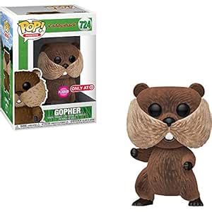Buy Gopher [Flocked] (Target Exc): Fun ko Pop! Movies Vinyl Figure & 1 ...