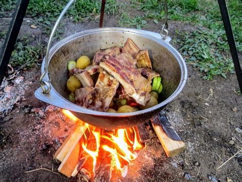Готовка в казане на костре - рецепты блюд, как приготовить вкусный суп ...