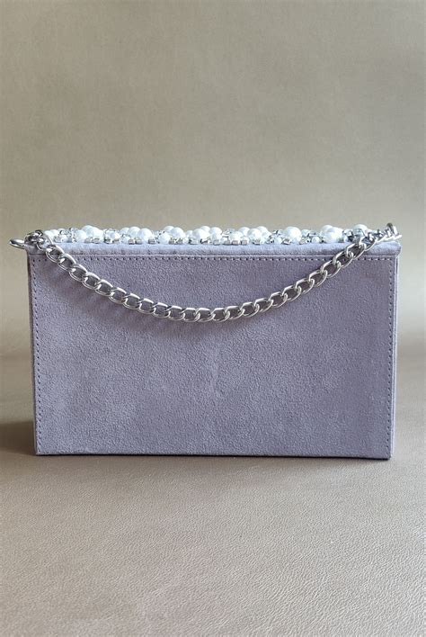 Plode - Silver Grey Charmer Bag - Elahe