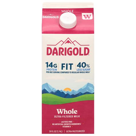 Darigold FIT Lactose Free Ultra-Filtered Whole Milk - Shop Milk at H-E-B