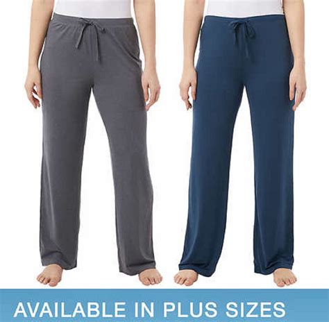 32 Degrees Ladies' Lounge Pant, 2-pack 1465357