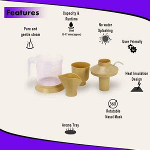 Buy COIF 3 In 1 Medical Facial Steamer Inhaler Vaporizer For Face|Nose ...