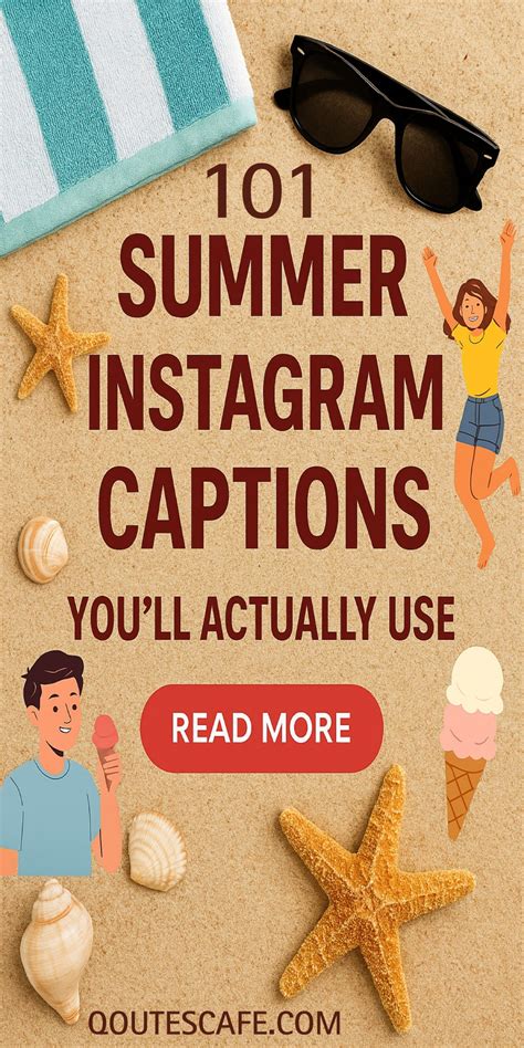 101 Summer Instagram Captions for Sun-Soaked Vibes & Golden Memories ☀️📸 - Qoutes Cafe