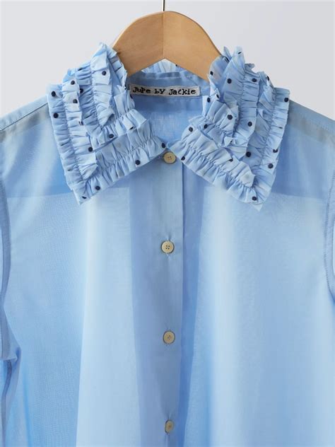 DIY Ruffle Collar Shirt