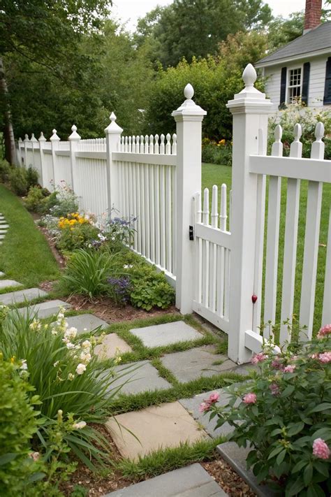 15+ Charming Picket Fence Ideas for Your Home