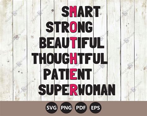 Mother Acronym Svg Mother's Day Svg Mother Definition | Etsy UK