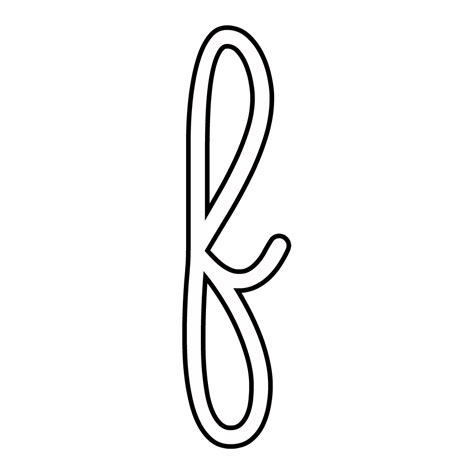 Cursive Lowercase F