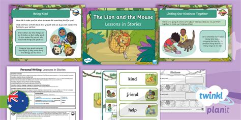 Foundation The Lion and the Mouse Personal Writing Lesson 1
